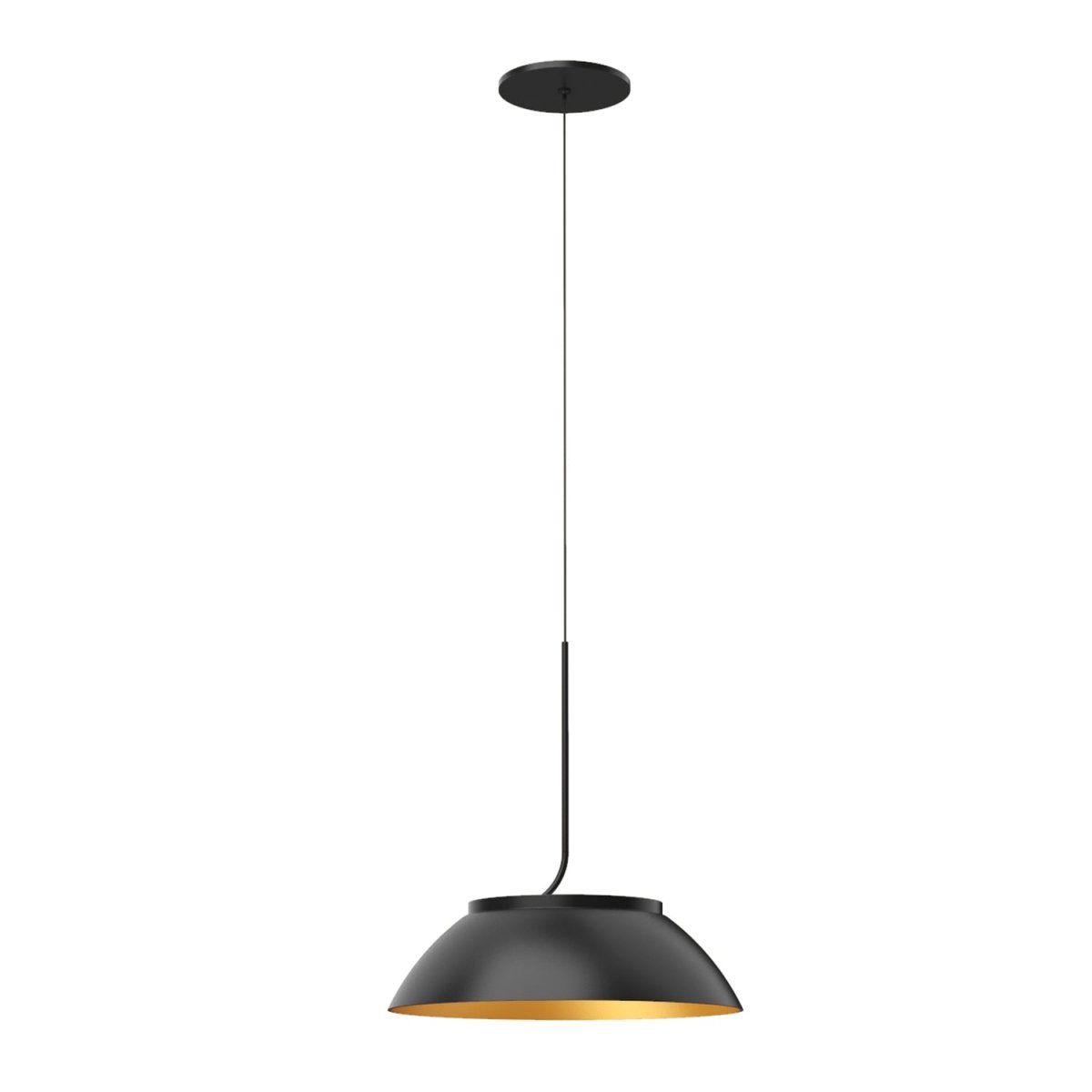 Suspension Magellan - Noir / or by Kuzco Lighting | Luminaires & cie