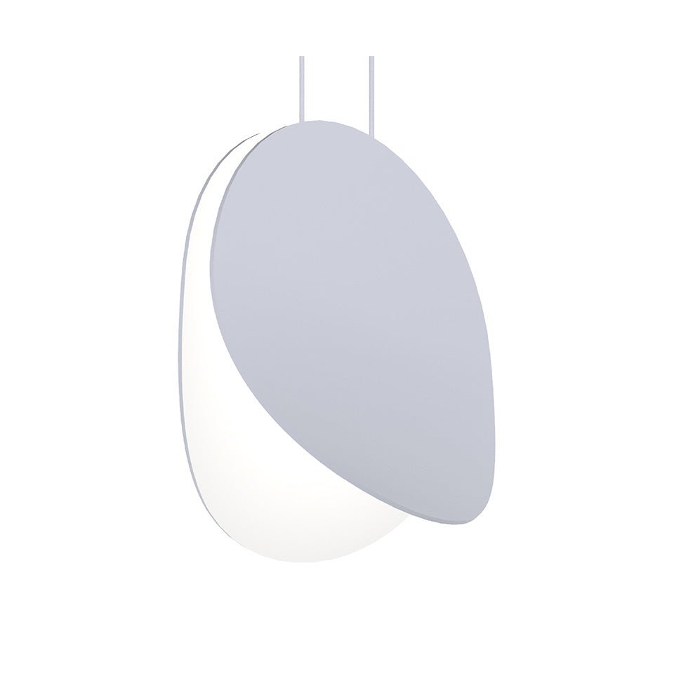 Suspension Malibu Discs - Gris pigeon 10" by Sonneman | Luminaires & cie