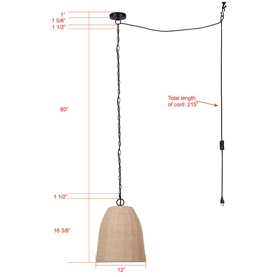 Suspension Malmo - by Canarm | Luminaires & cie