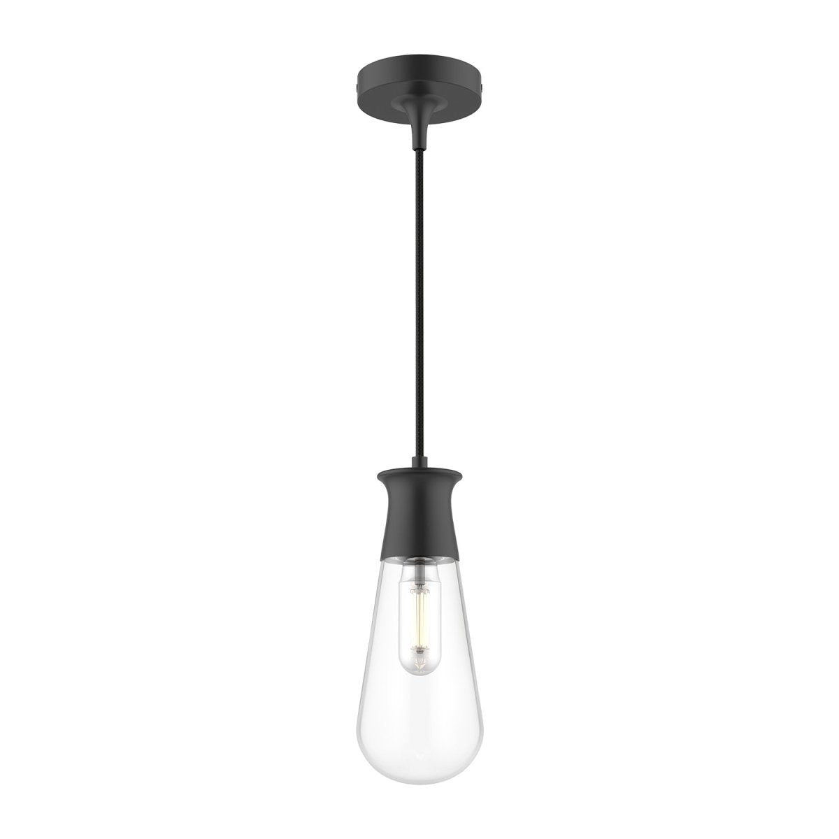 Suspension Marcel - Noir mat 4 3/8" by Alora Lighting | Luminaires & cie