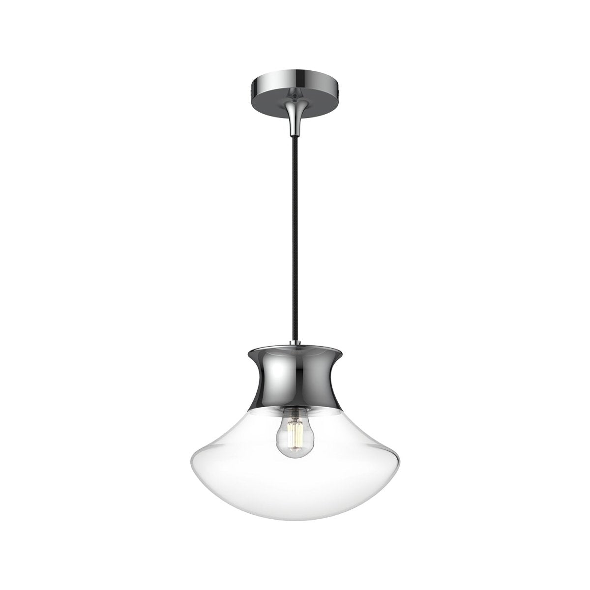 Suspension Marcel - Chrome 10 1/4" by Alora Lighting | Luminaires & cie