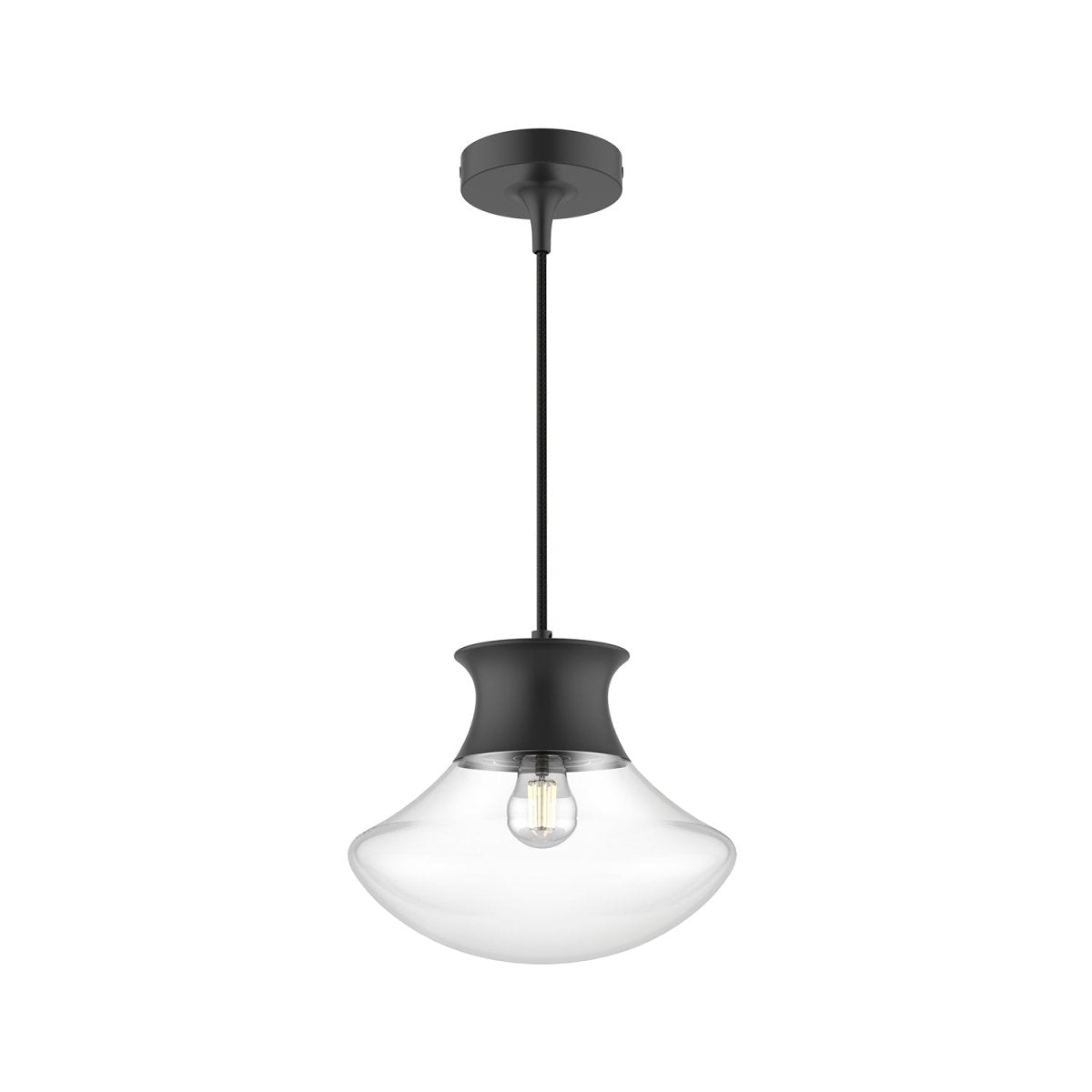 Suspension Marcel - Noir mat 10 1/4" by Alora Lighting | Luminaires & cie