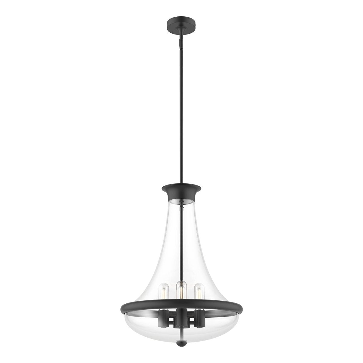 Suspension Marcel - Noir mat 17 1/2" by Alora Lighting | Luminaires & cie