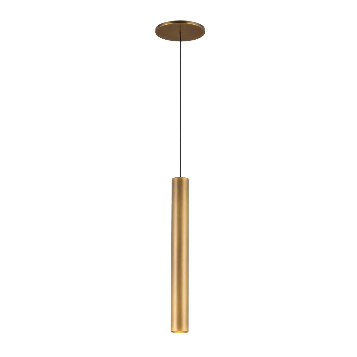 Suspension Mason - Laiton vintage 13 7/8" by Kuzco Lighting | Luminaires & cie