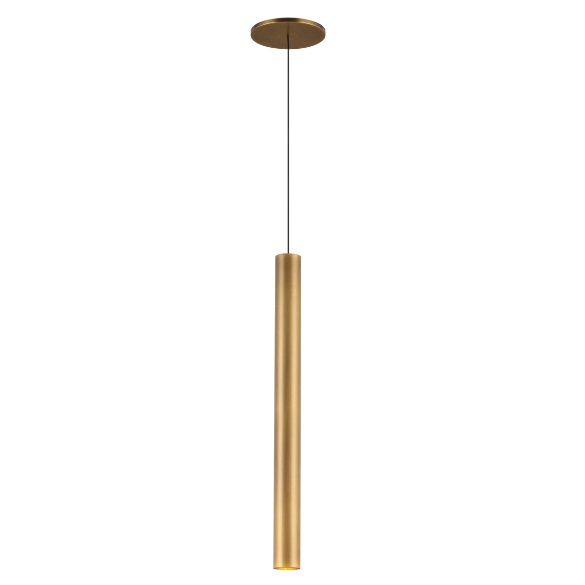 Suspension Mason - Laiton vintage 20 1/8" by Kuzco Lighting | Luminaires & cie