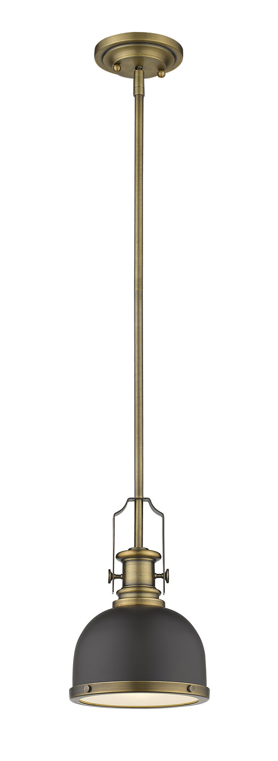 Mini-suspension Melange Bronze + Laiton patrimoine – Z-Lite