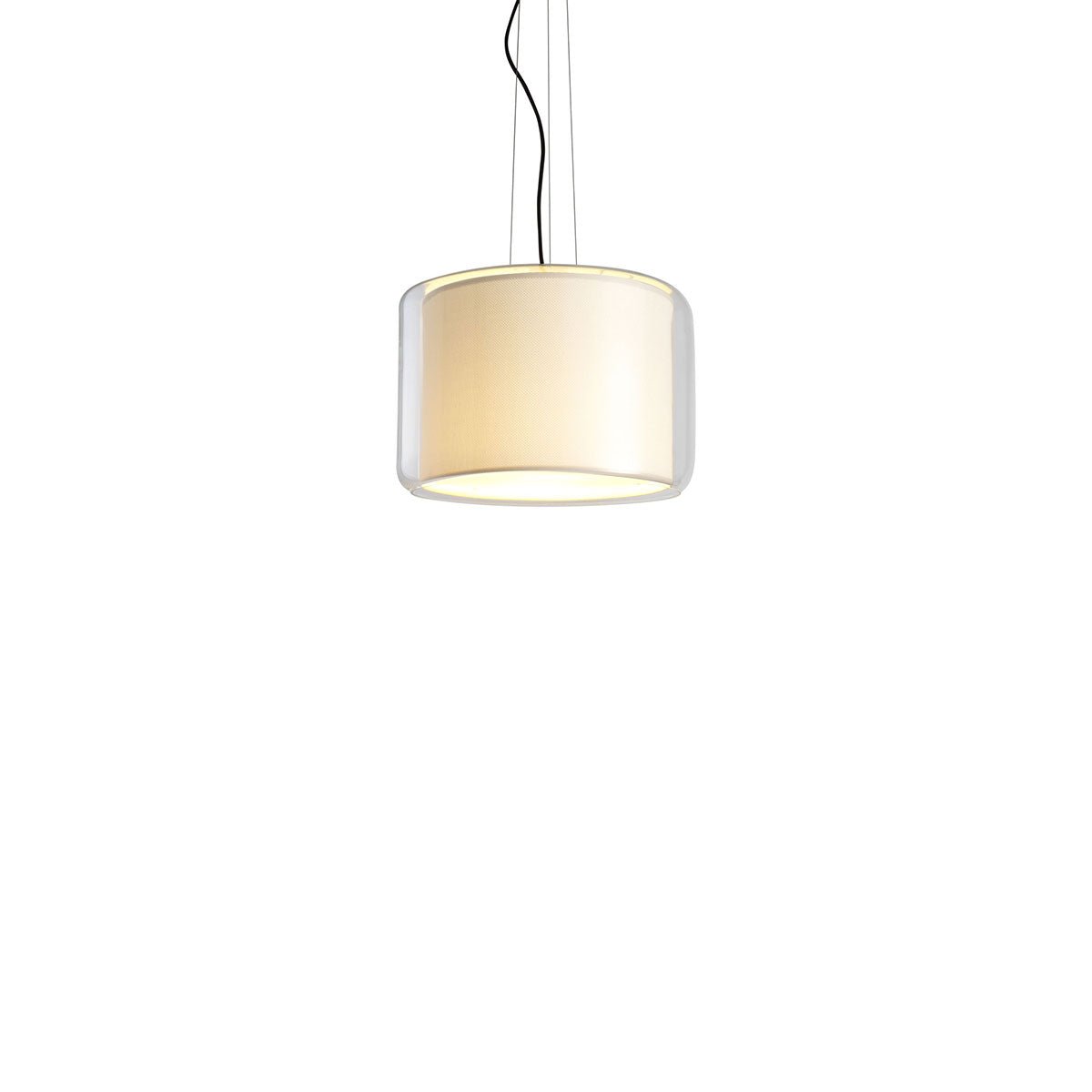 Suspension Mercer - Blanc perle Mercer 30 (11.81") by Marset | Luminaires & cie