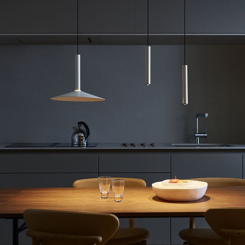 Suspension Milana - Off - White Milana 32 (12.6") by Marset | Luminaires & cie