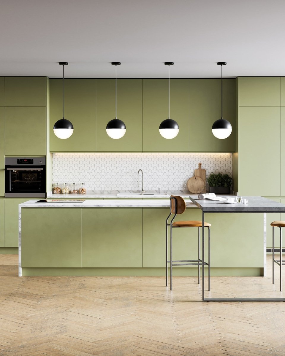 Suspension Monae - Noir 10" by Kuzco Lighting | Luminaires & cie