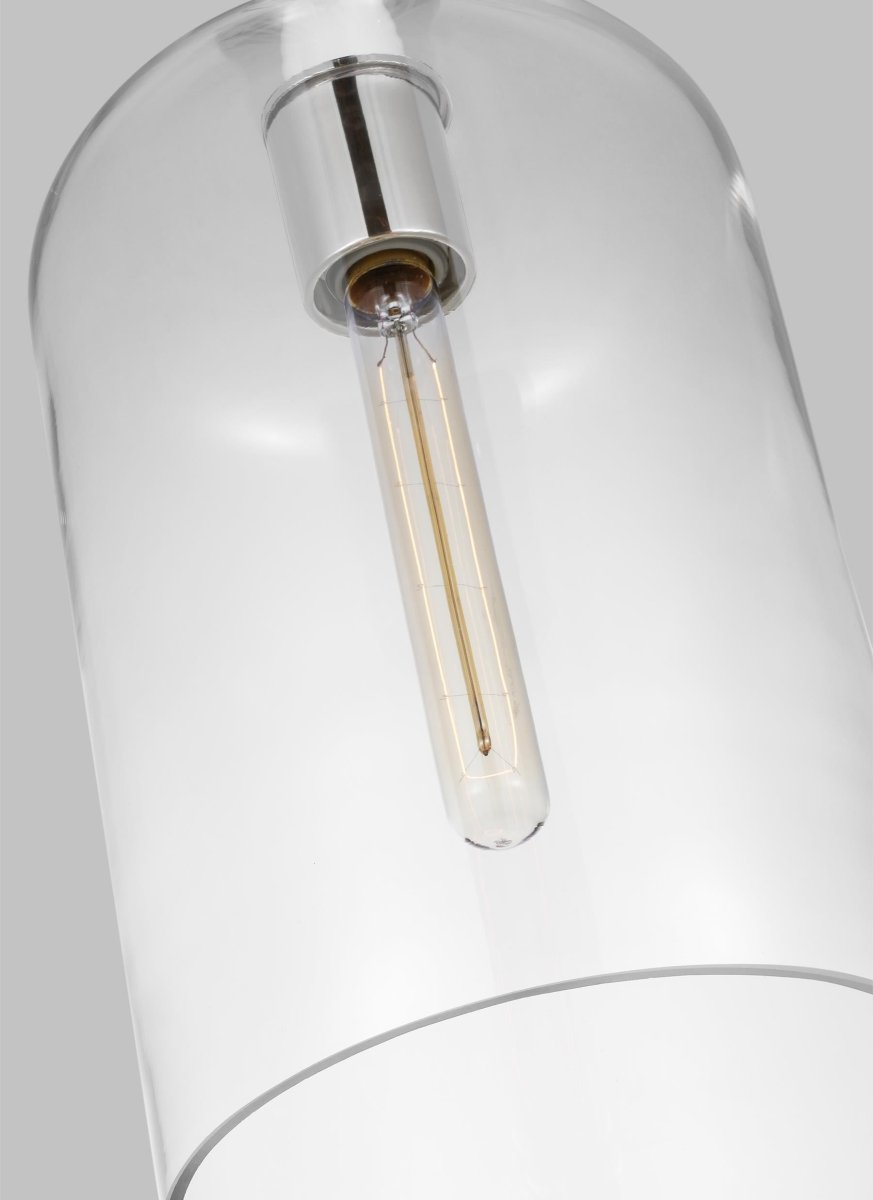 Suspension Monroe - Nickel poli 8 3/4" by Visual Comfort Studio | Luminaires & cie