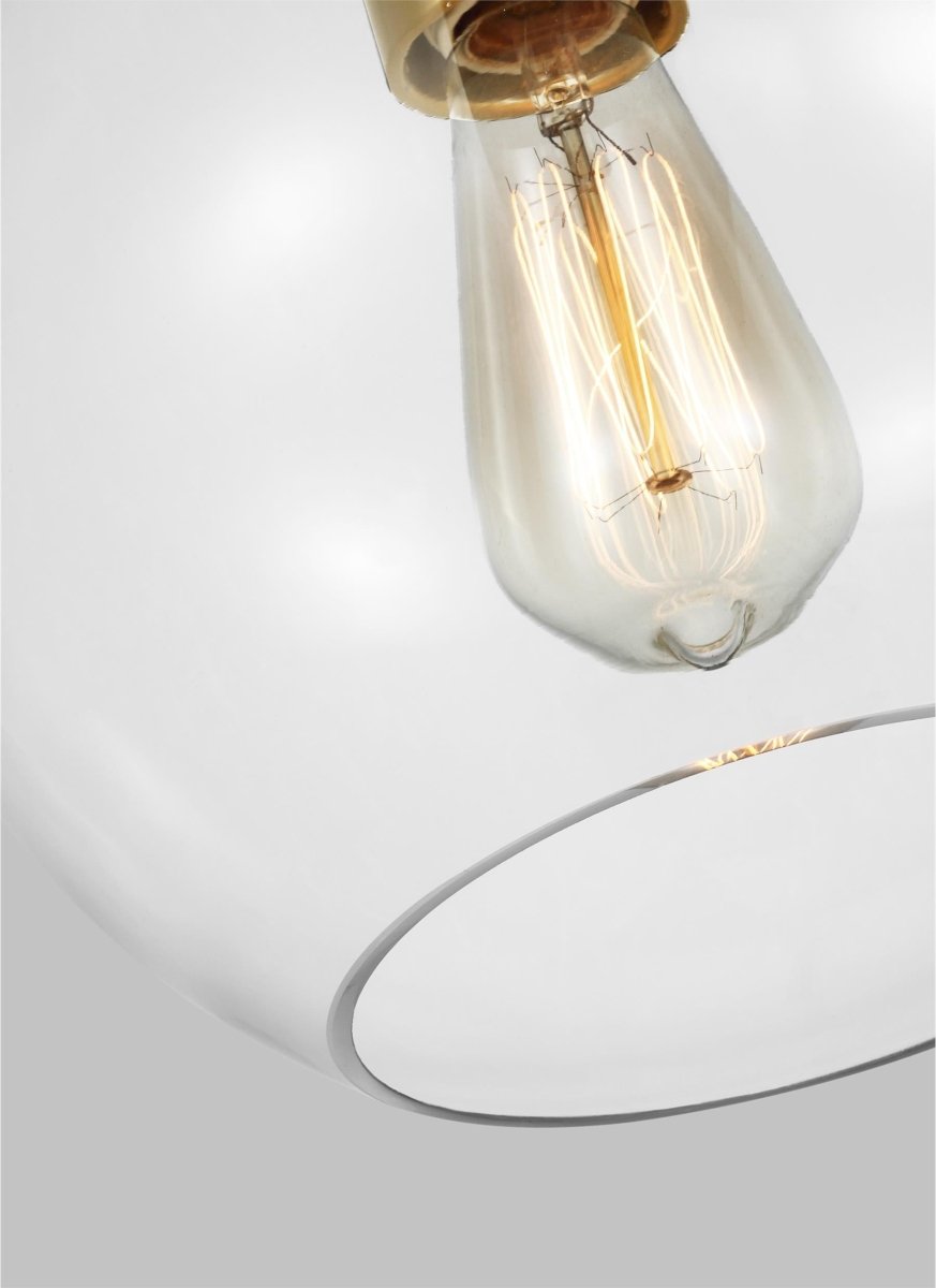 Suspension Monroe - Laiton brûlé 10 3/8" by Visual Comfort Studio | Luminaires & cie