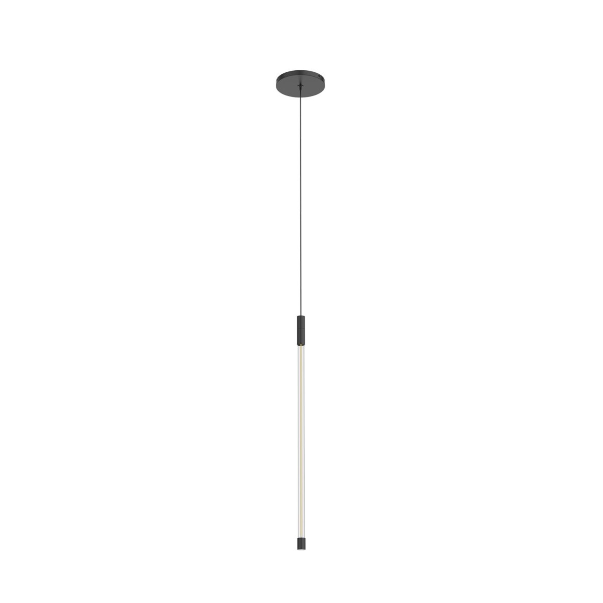 Suspension Motif - Noir 3" 20 5/8" by Kuzco Lighting | Luminaires & cie