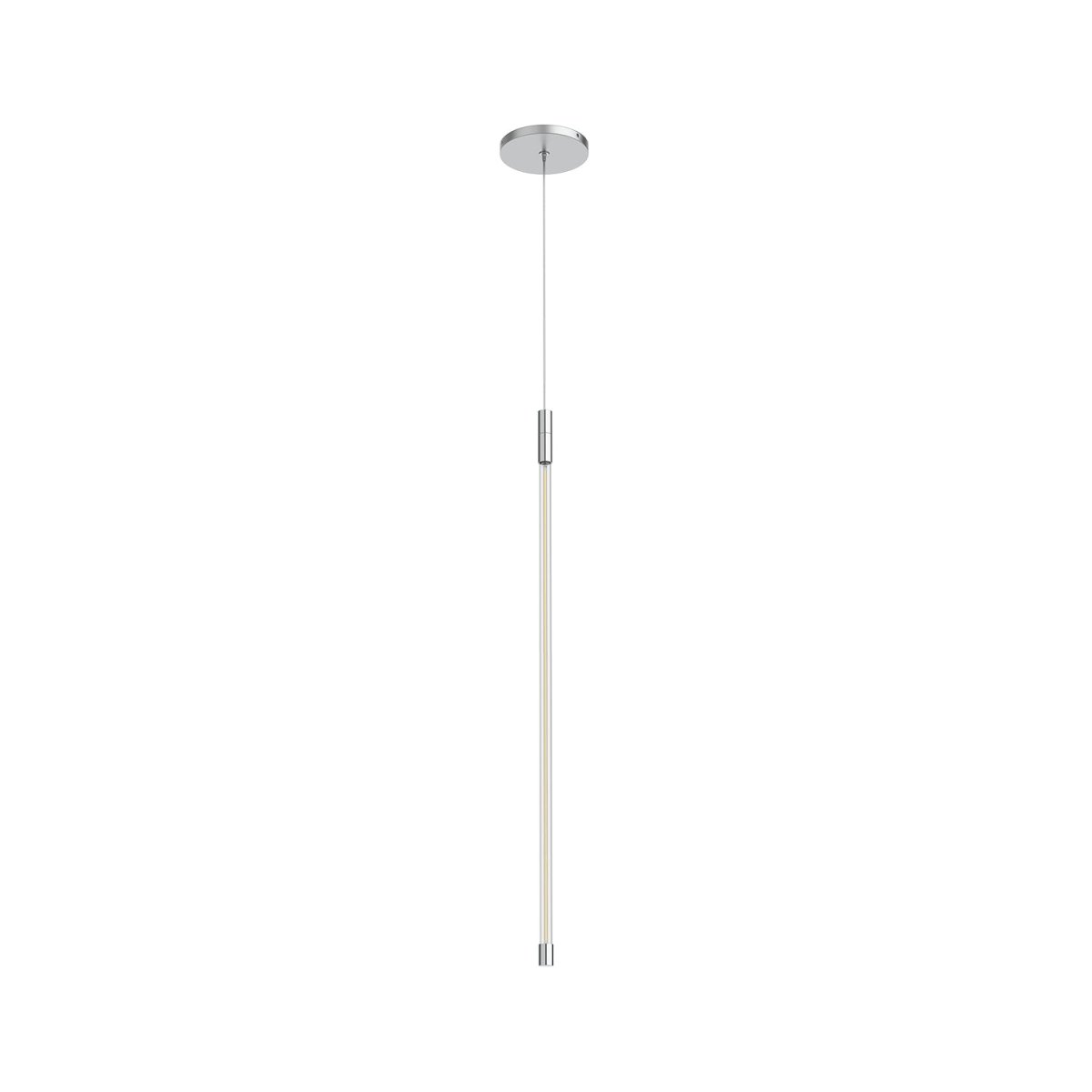Suspension Motif - Chrome 3" 26 3/4" by Kuzco Lighting | Luminaires & cie