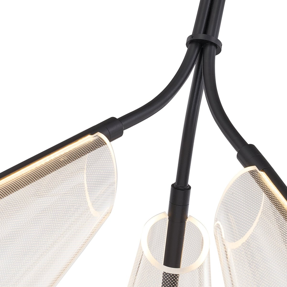 Suspension Mulberry - Guide noir / léger 21 3/4" by Kuzco Lighting | Luminaires & cie