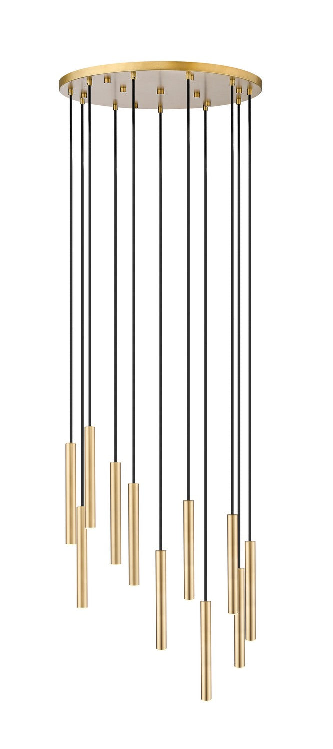 Suspension multiple 12" Forest nombre de suspensions 11, Or moderne, Or moderne – vue 3