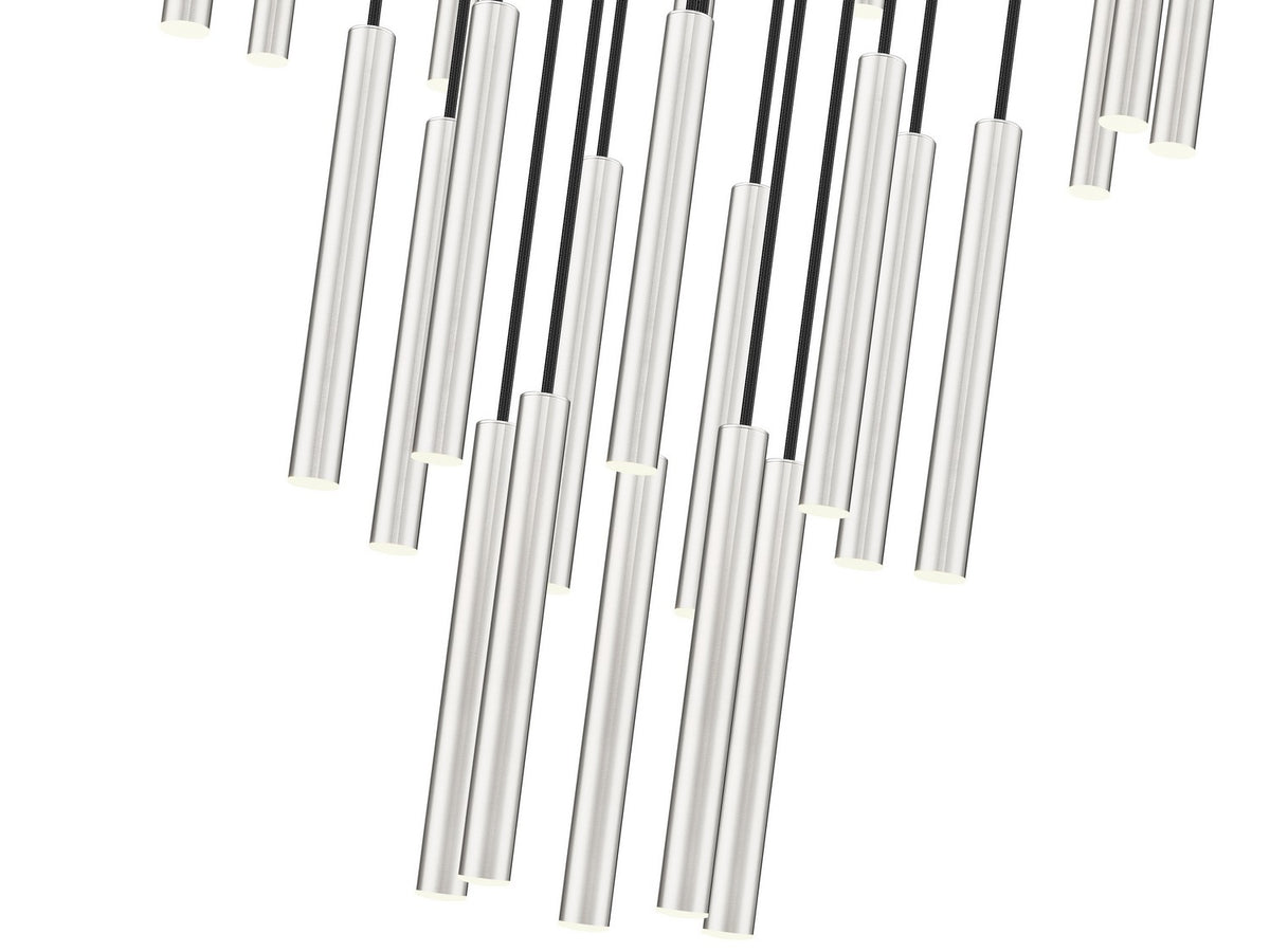 Suspension multiple 12" Forest nombre de suspensions 27, Nickel brossé, Nickel brossé – vue 5