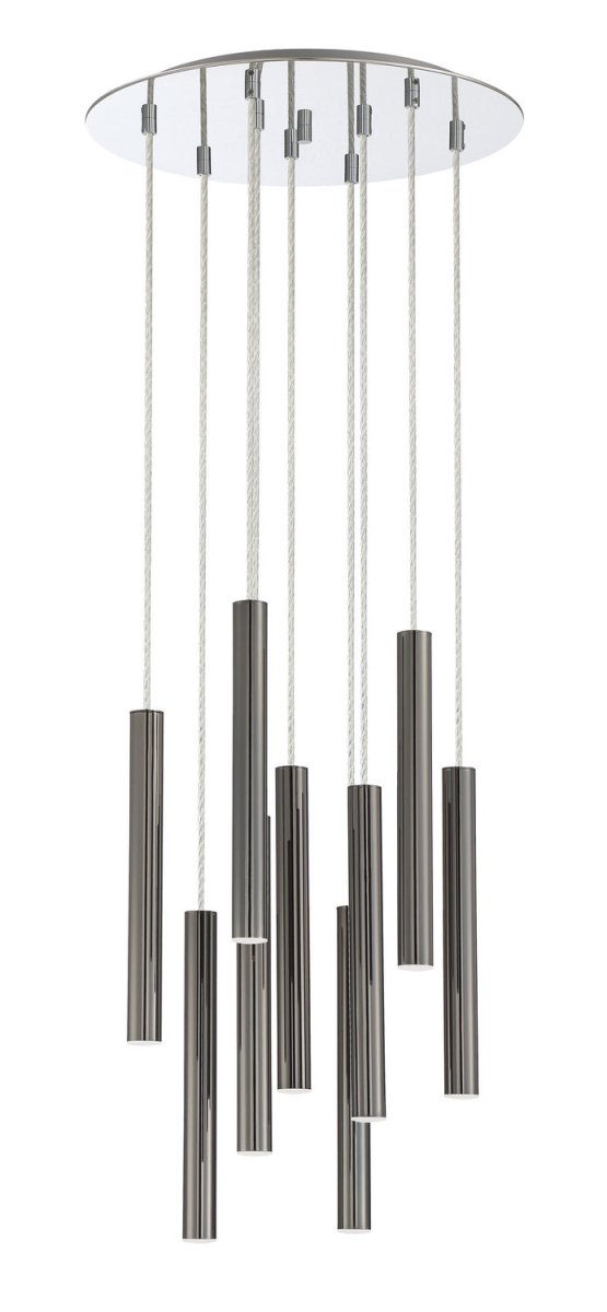 Suspension multiple 12" Forest - 7 Or moderne Or moderne by Z-Lite | Luminaires & cie