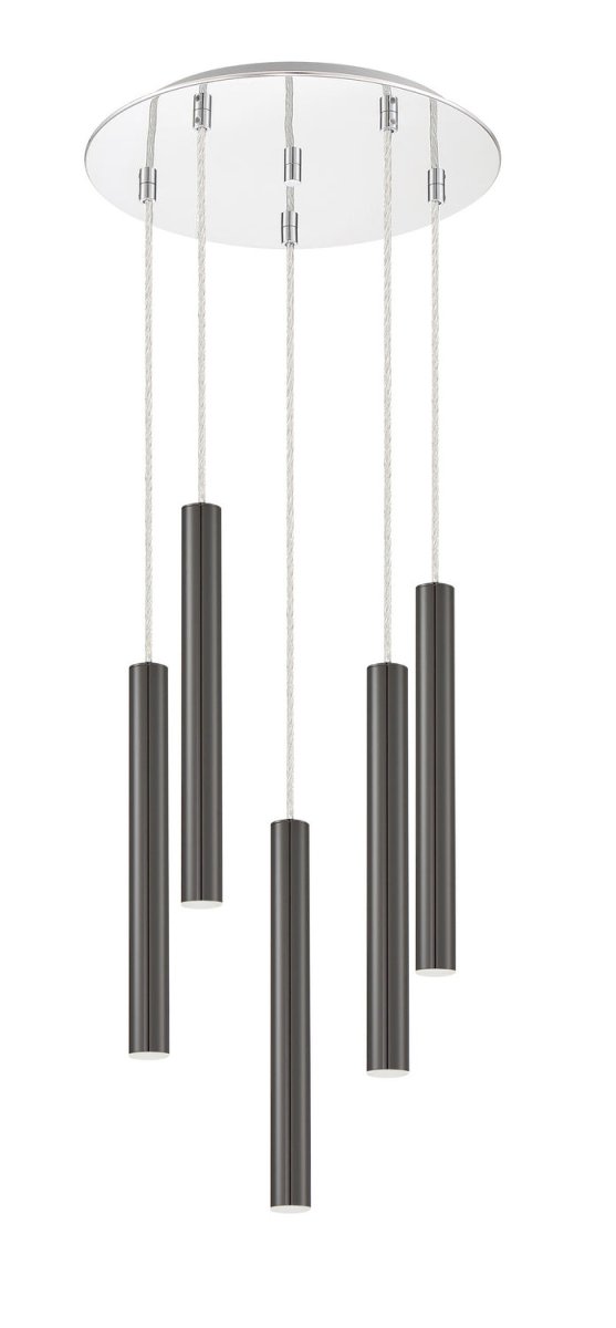 Suspension multiple 12" Forest - 7 Or moderne Or moderne by Z-Lite | Luminaires & cie