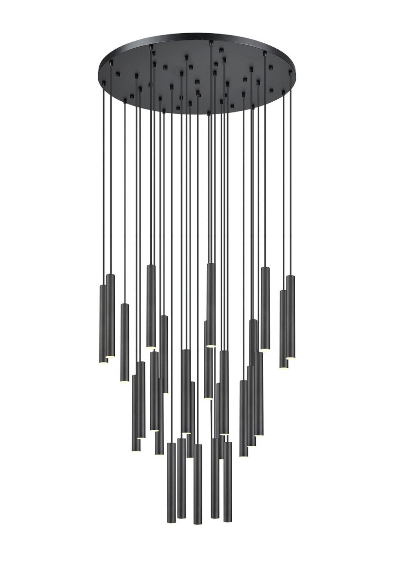 Suspension multiple 12" Forest - 7 Or moderne Or moderne by Z-Lite | Luminaires & cie