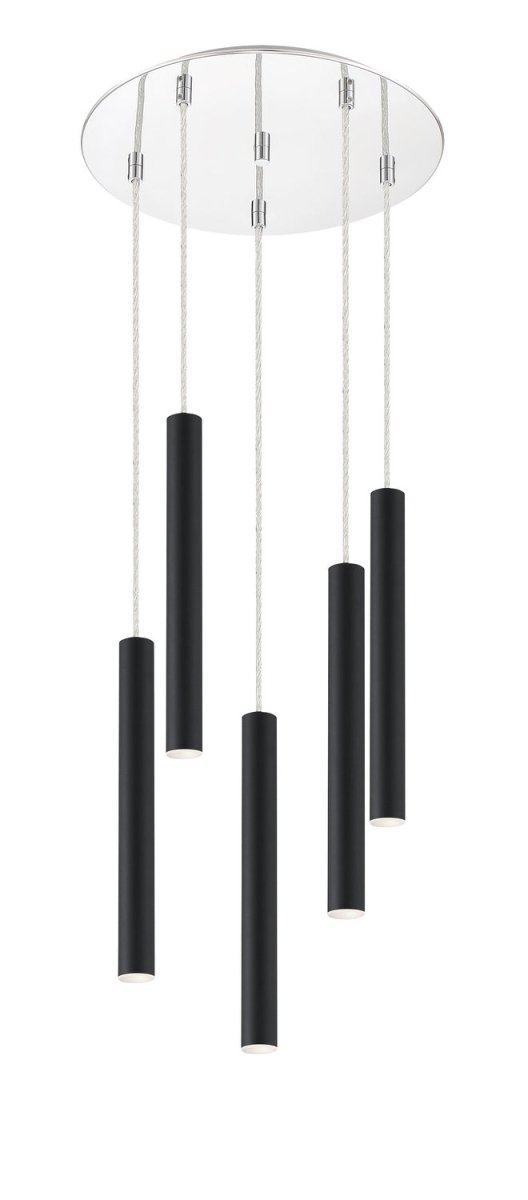 Suspension multiple 12" Forest - 7 Or moderne Or moderne by Z-Lite | Luminaires & cie