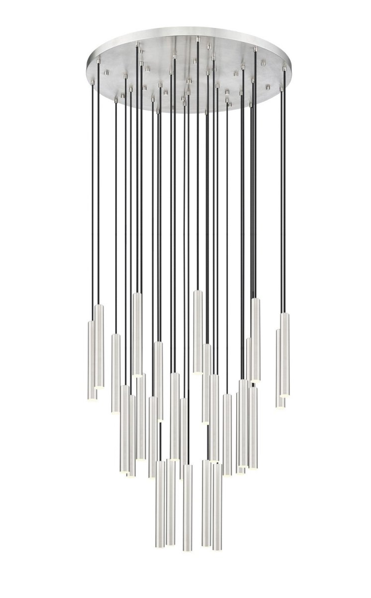 Suspension multiple 12" Forest - 7 Or moderne Or moderne by Z-Lite | Luminaires & cie