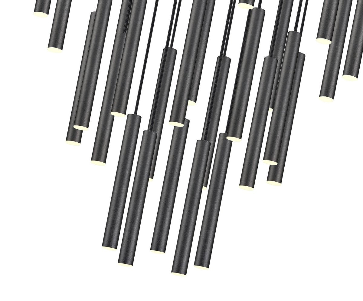 Suspension multiple 12" Forest - 7 Or moderne Or moderne by Z-Lite | Luminaires & cie