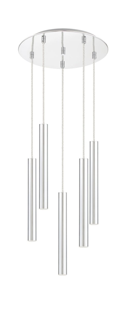 Suspension multiple 12" Forest - 7 Or moderne Or moderne by Z-Lite | Luminaires & cie