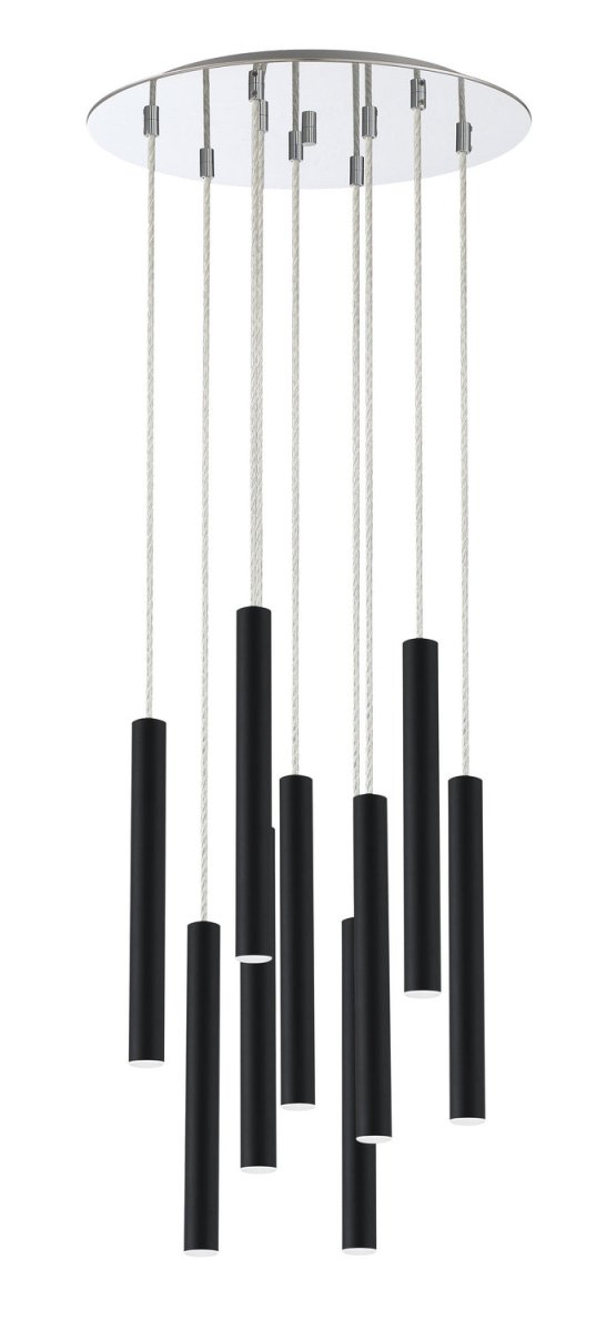Suspension multiple 12" Forest - 7 Or moderne Or moderne by Z-Lite | Luminaires & cie
