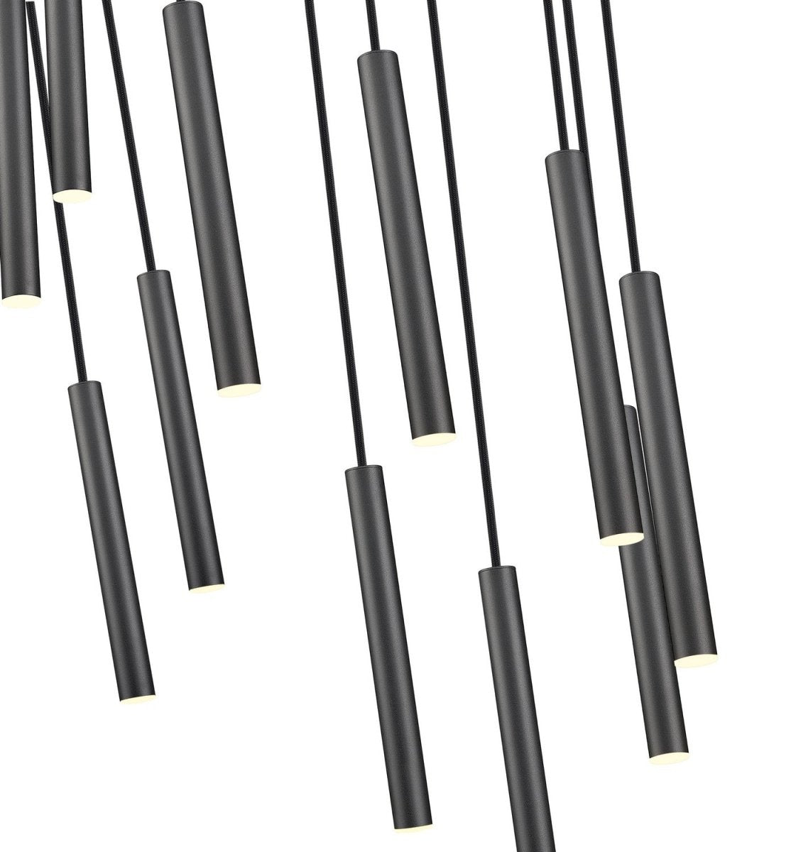 Suspension multiple 12" Forest - 7 Or moderne Or moderne by Z-Lite | Luminaires & cie