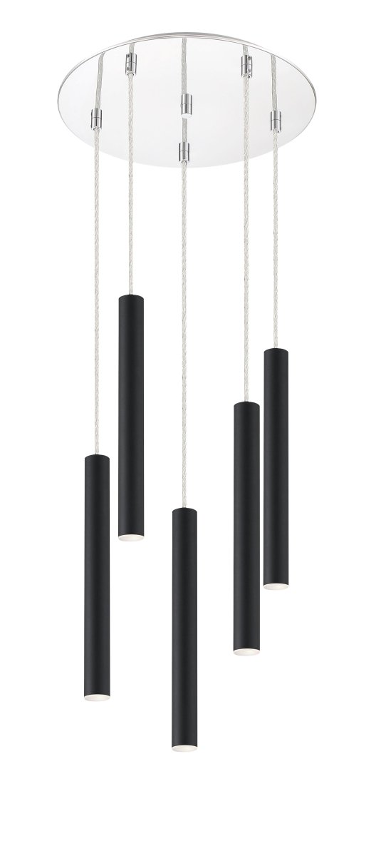 Suspension multiple 12" Forest - 7 Or moderne Or moderne by Z-Lite | Luminaires & cie
