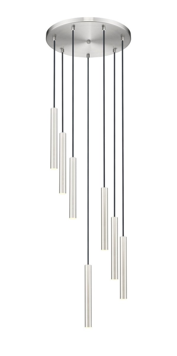 Suspension multiple 12" Forest - 7 Or moderne Or moderne by Z-Lite | Luminaires & cie