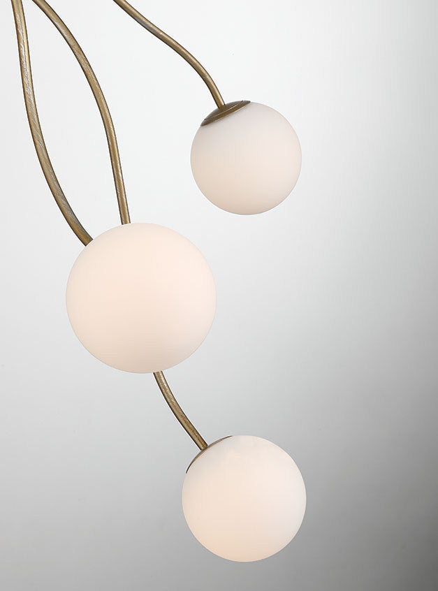 Suspension multiple Athena Or antique – vue 3