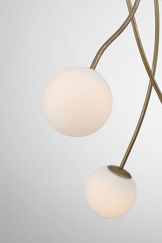 Suspension multiple Athena Or antique – vue 4