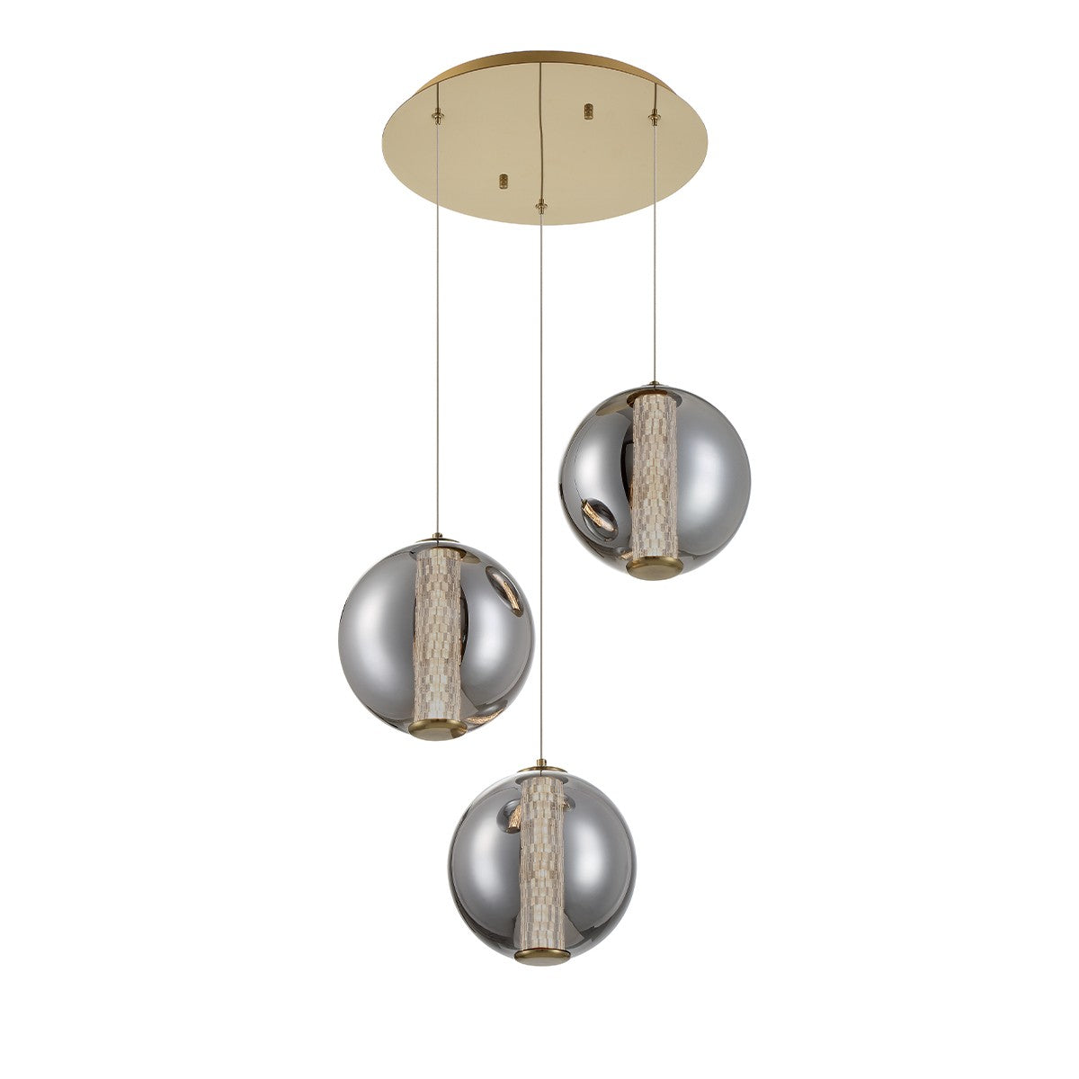 Suspension multiple Atomo Or, 20 1/2" – vue 4