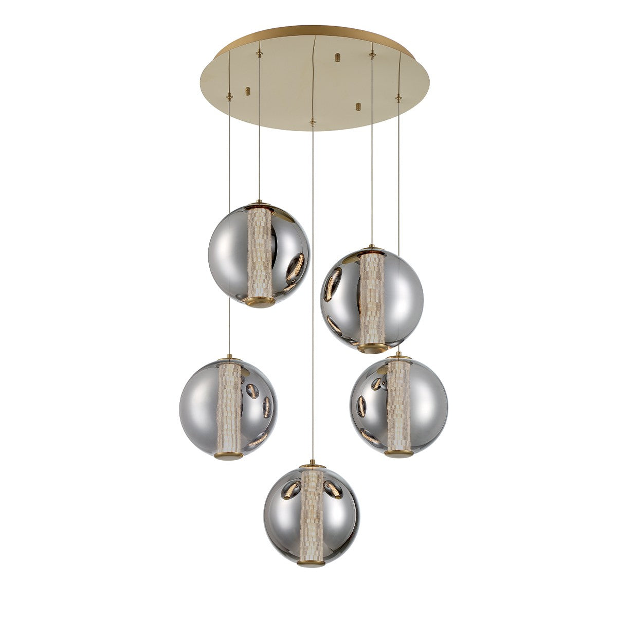 Suspension multiple Atomo Or, 25 3/4" – vue 3