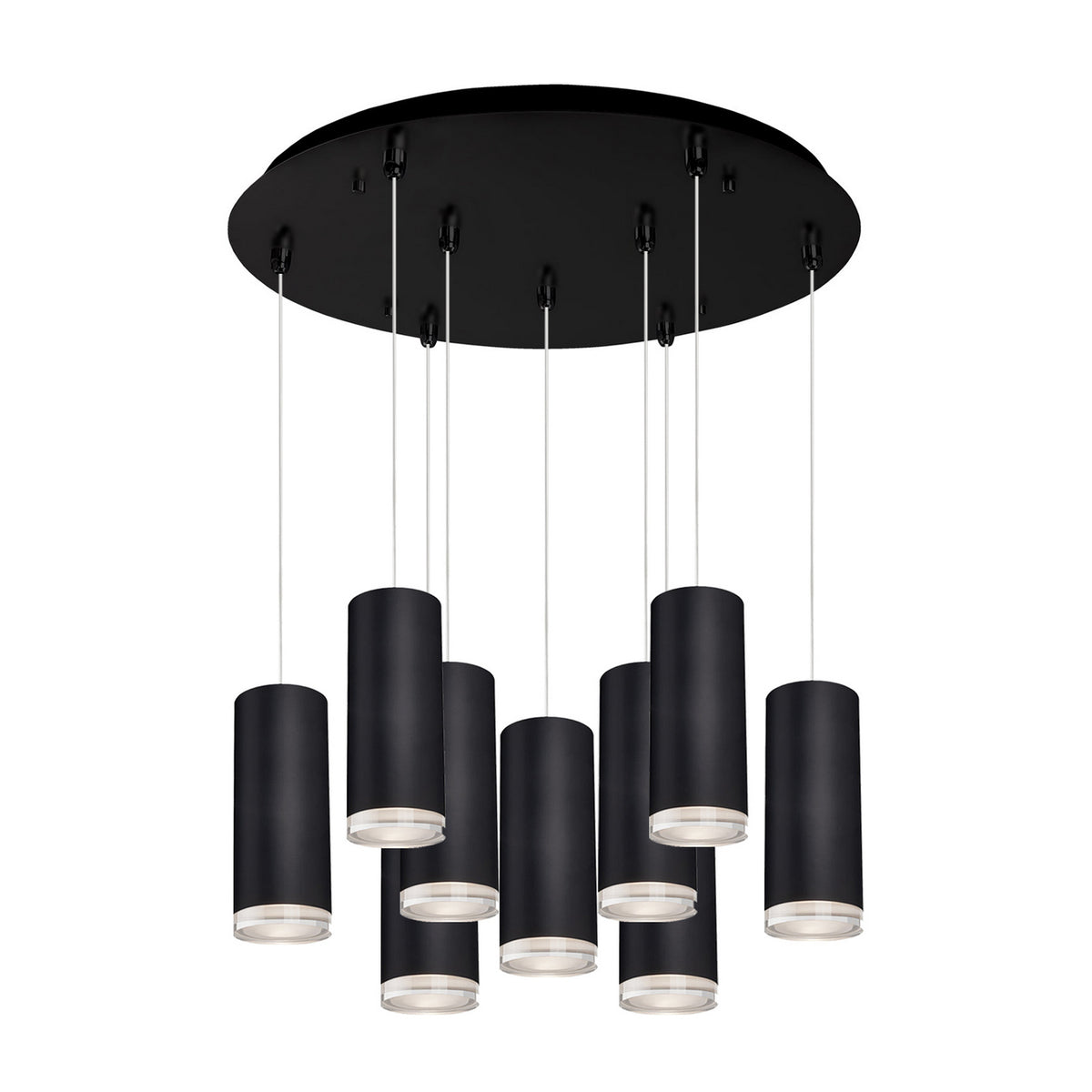 Suspension multiple Cameo Noir, 17 3/4" – Kuzco Lighting