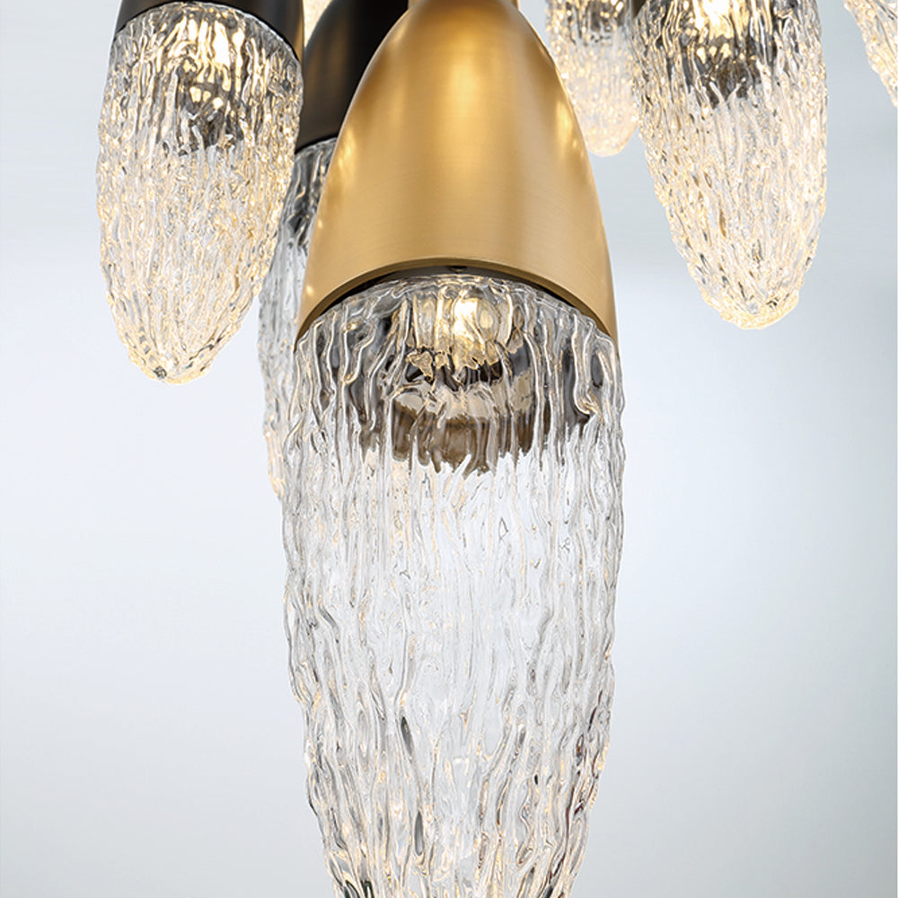 Suspension multiple Ecrou Or-Noir mélangé, 39 3/4" – vue 3