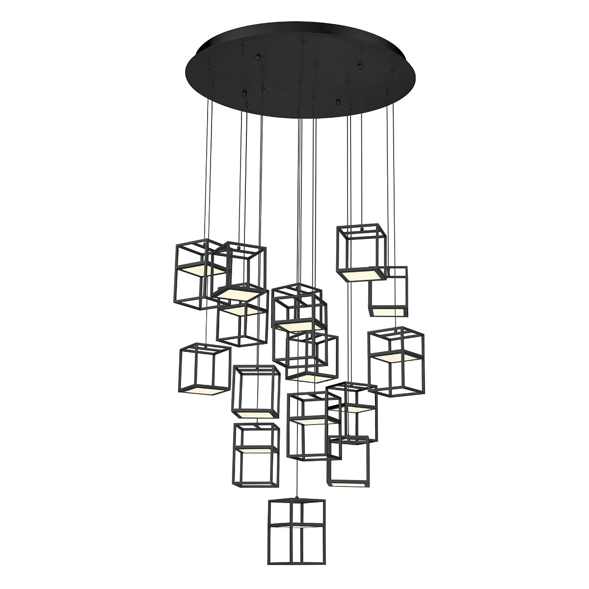 Suspension multiple Ferro Noir mat – Eurofase
