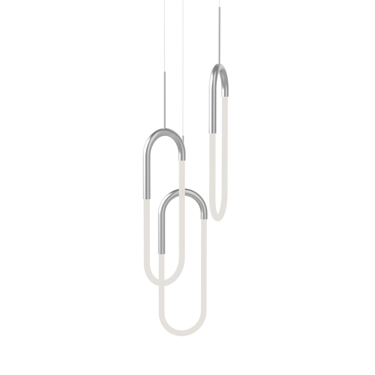 Suspension multiple Huron - Chrome by Kuzco Lighting | Luminaires & cie