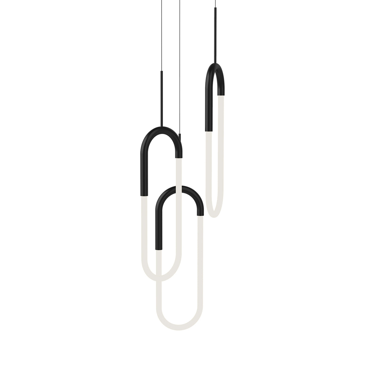 Suspension multiple Huron Noir – Kuzco Lighting