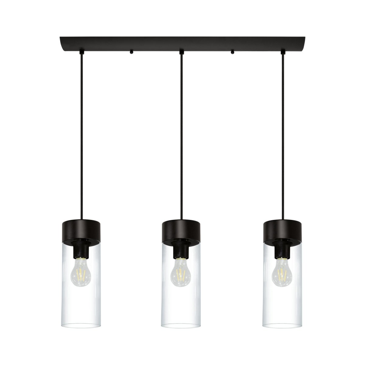 Suspension multiple Montey - 4 3/8" 3 by Eglo | Luminaires & cie
