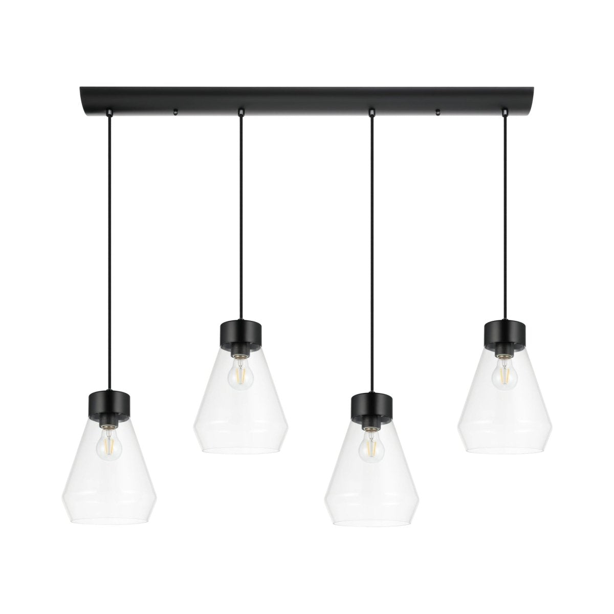 Suspension multiple Montey - 8 1/4" 4 by Eglo | Luminaires & cie