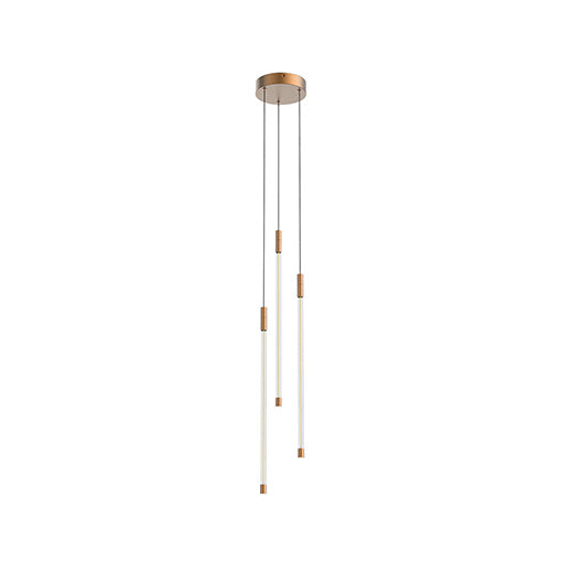 Suspension multiple Motif Or brossé, 20 5/8" – Kuzco Lighting