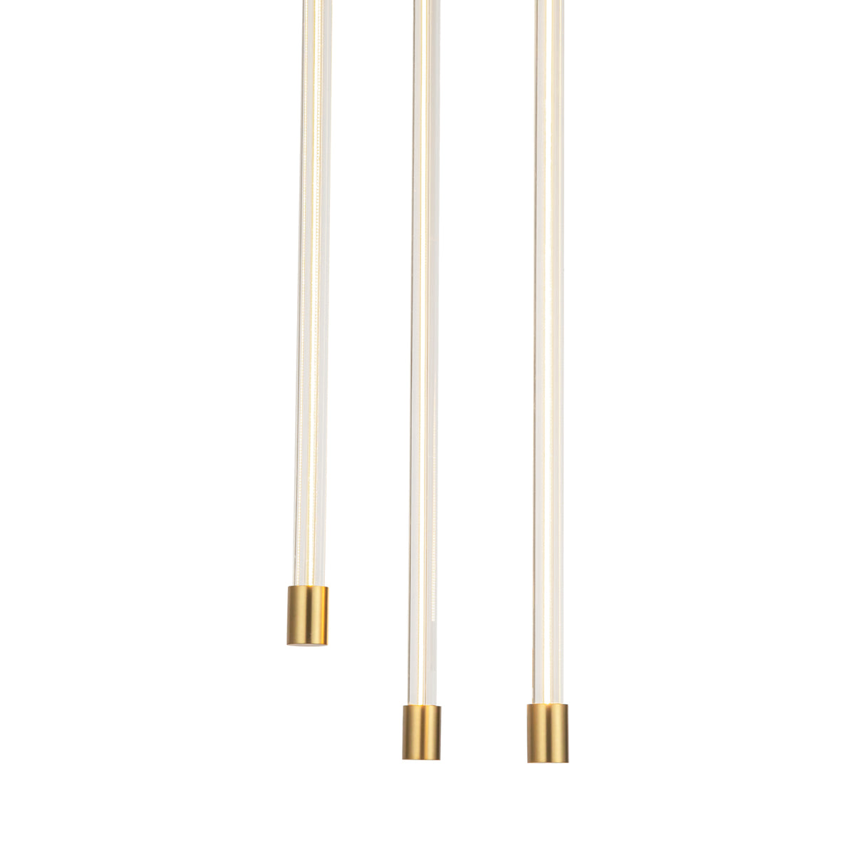 Suspension multiple Motif Or brossé, 26 3/4" – vue 4