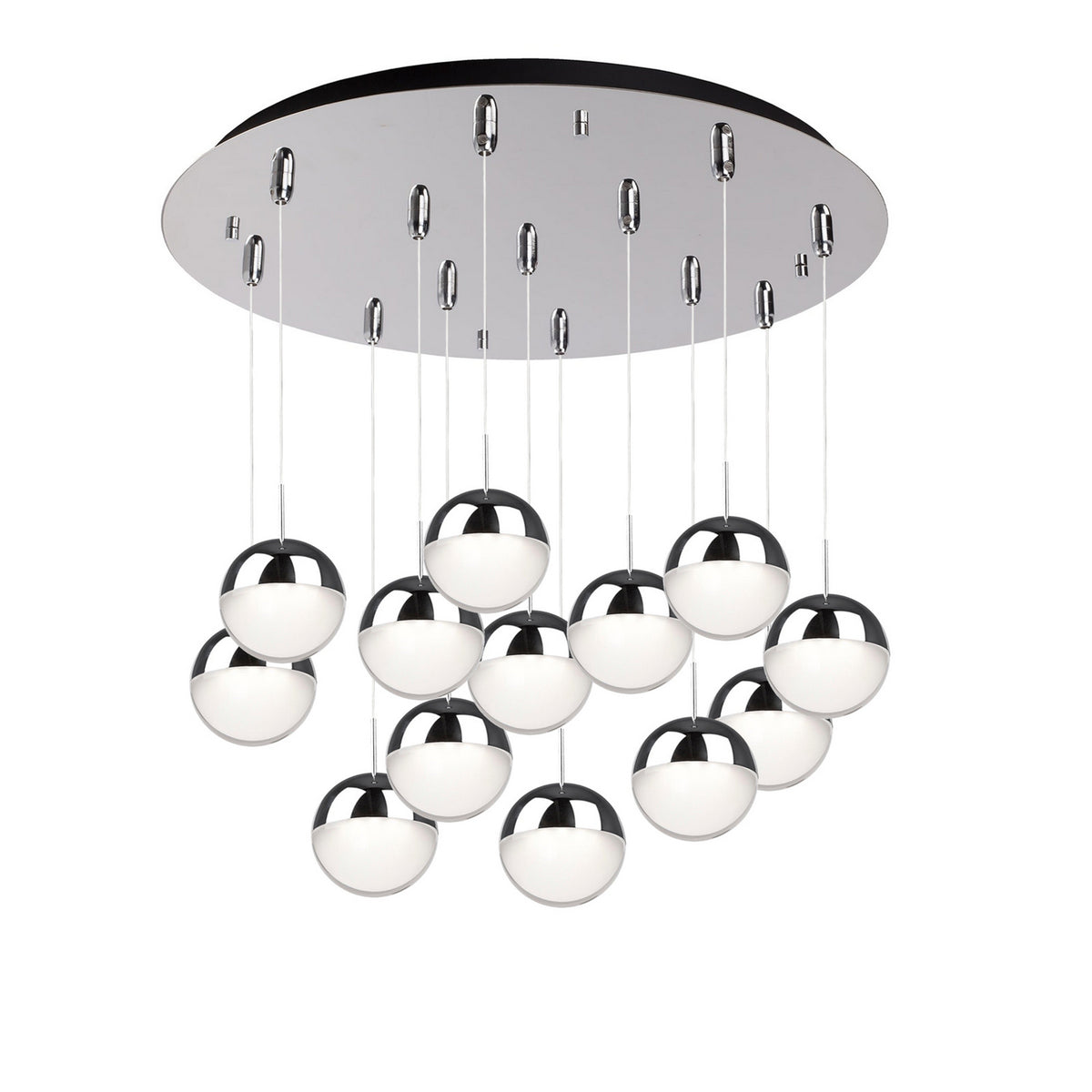 Suspension multiple Pluto Chrome, 23 3/4" – Kuzco Lighting