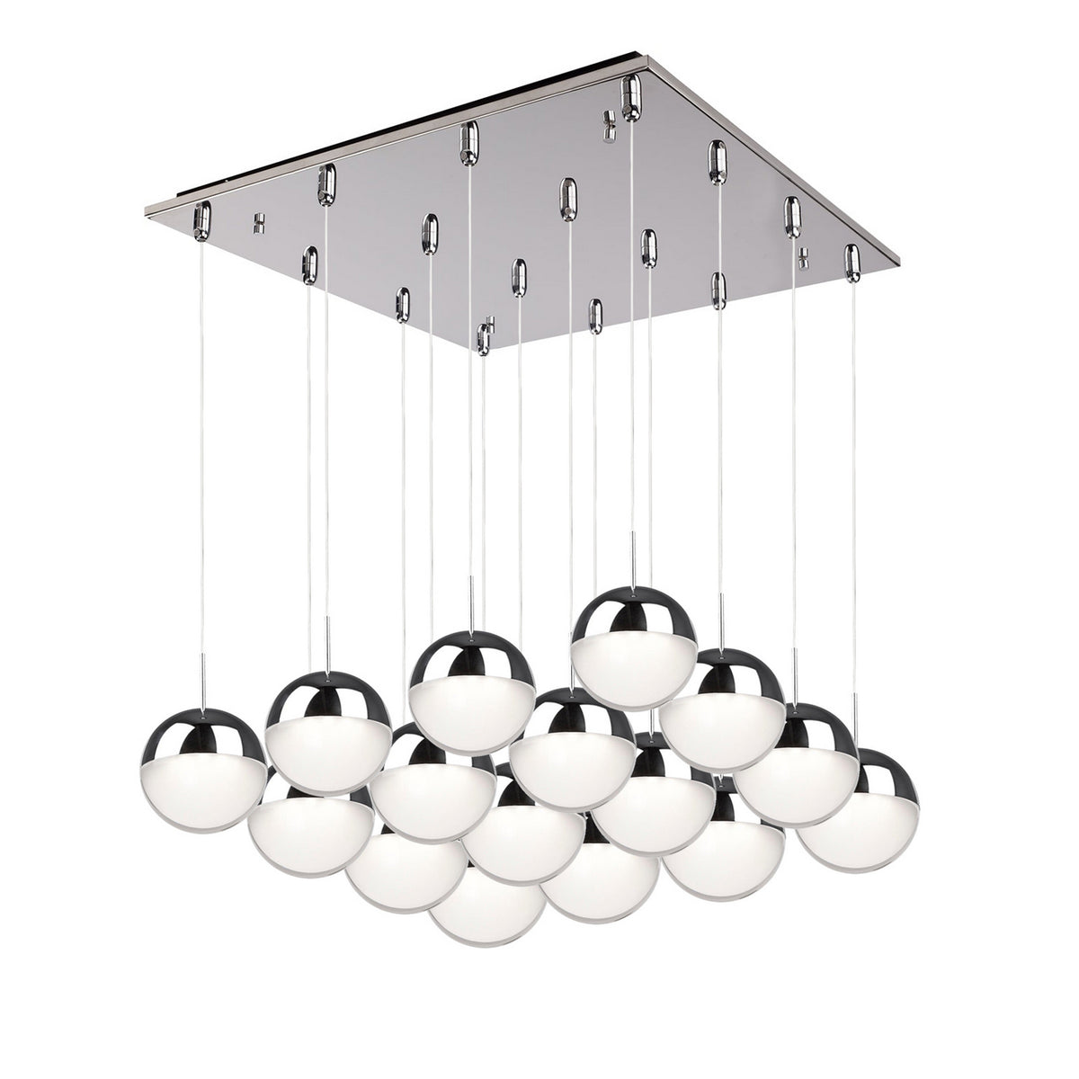 Suspension multiple Pluto Chrome, 19 3/8" – Kuzco Lighting
