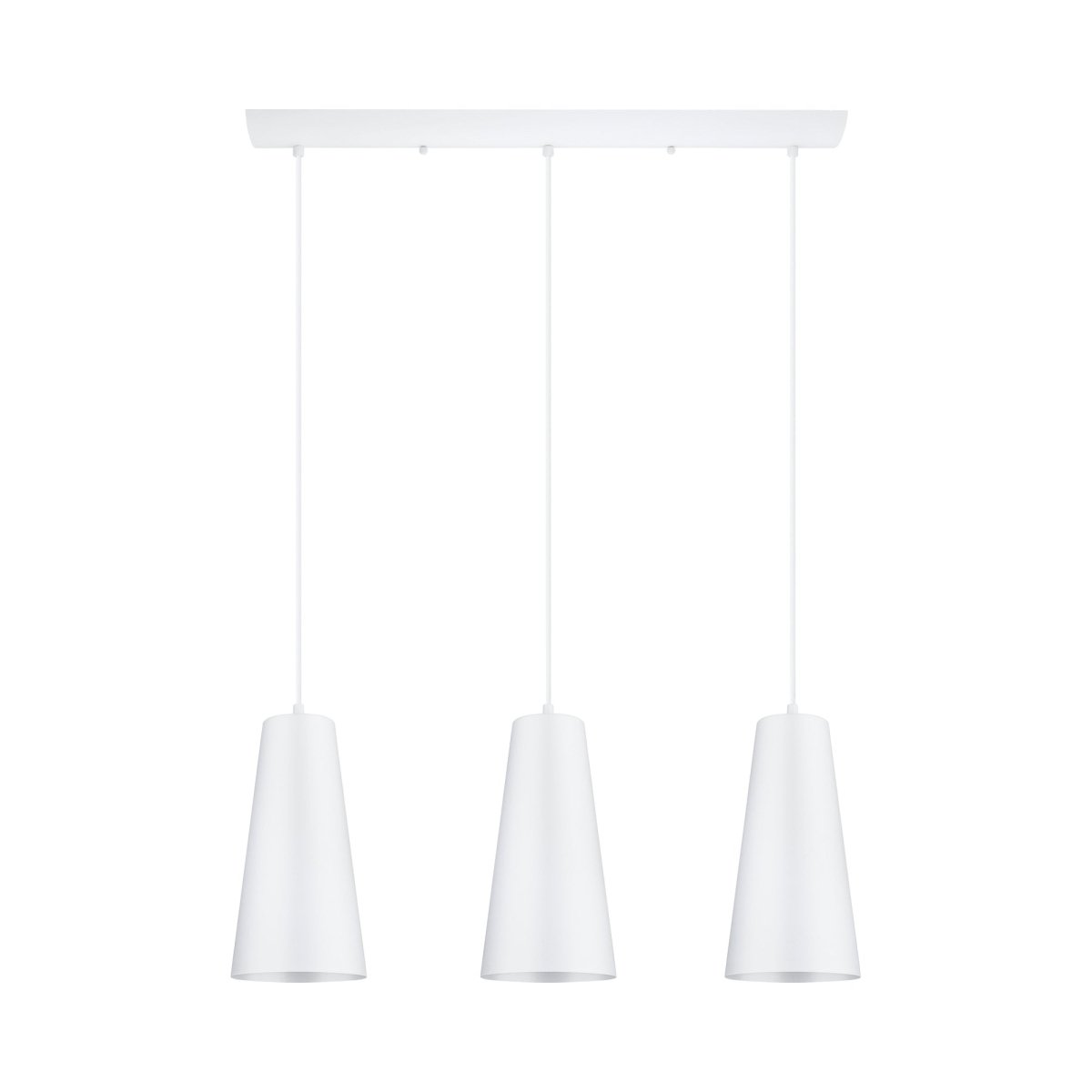 Suspension multiple Pratella 1 - Blanc by Eglo | Luminaires & cie