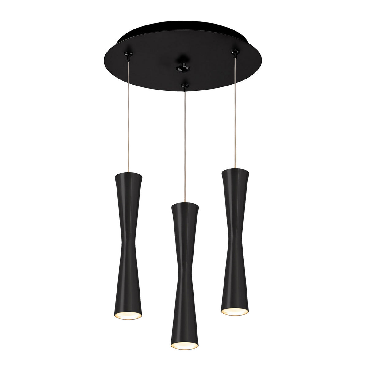 Suspension multiple Robson Noir, 11" – Kuzco Lighting