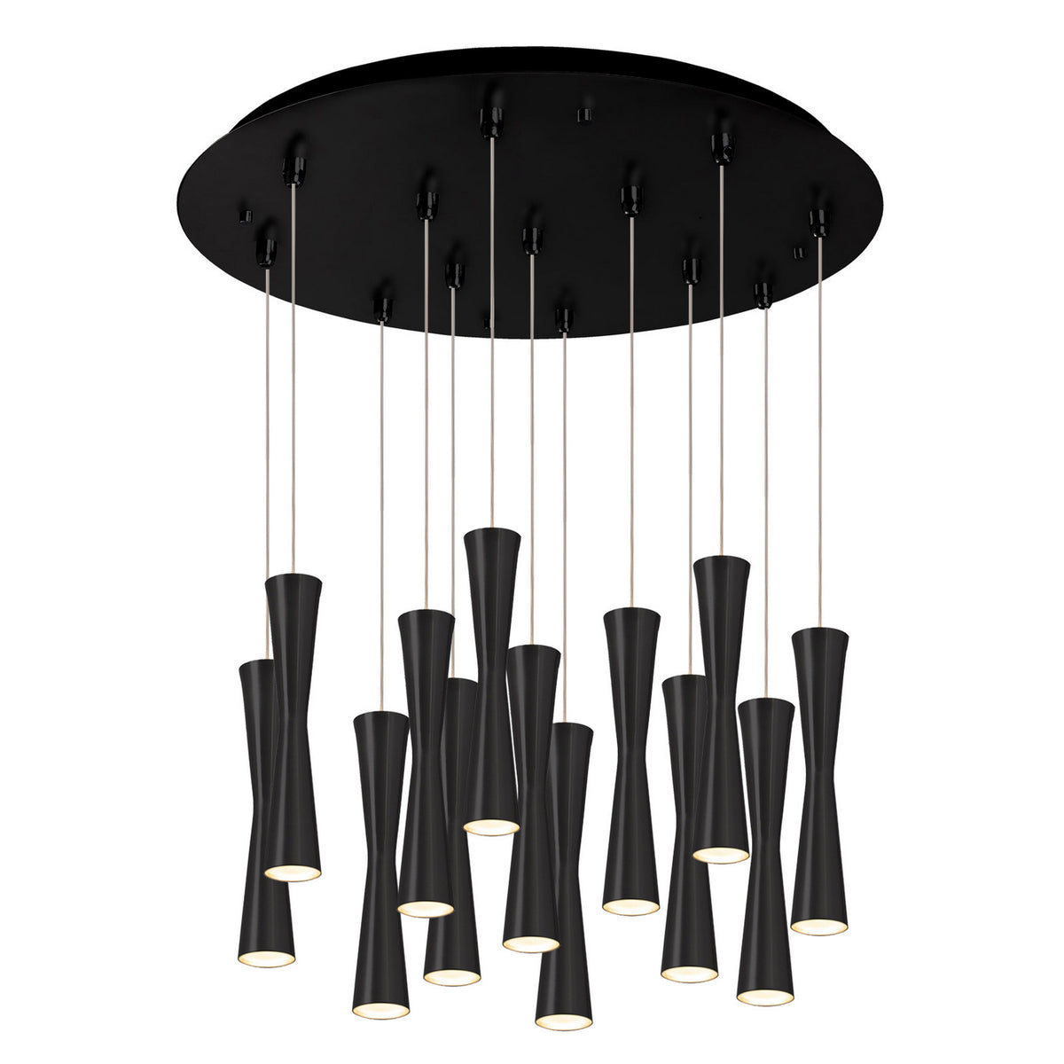 Suspension multiple Robson Noir, 23 5/8" – Kuzco Lighting