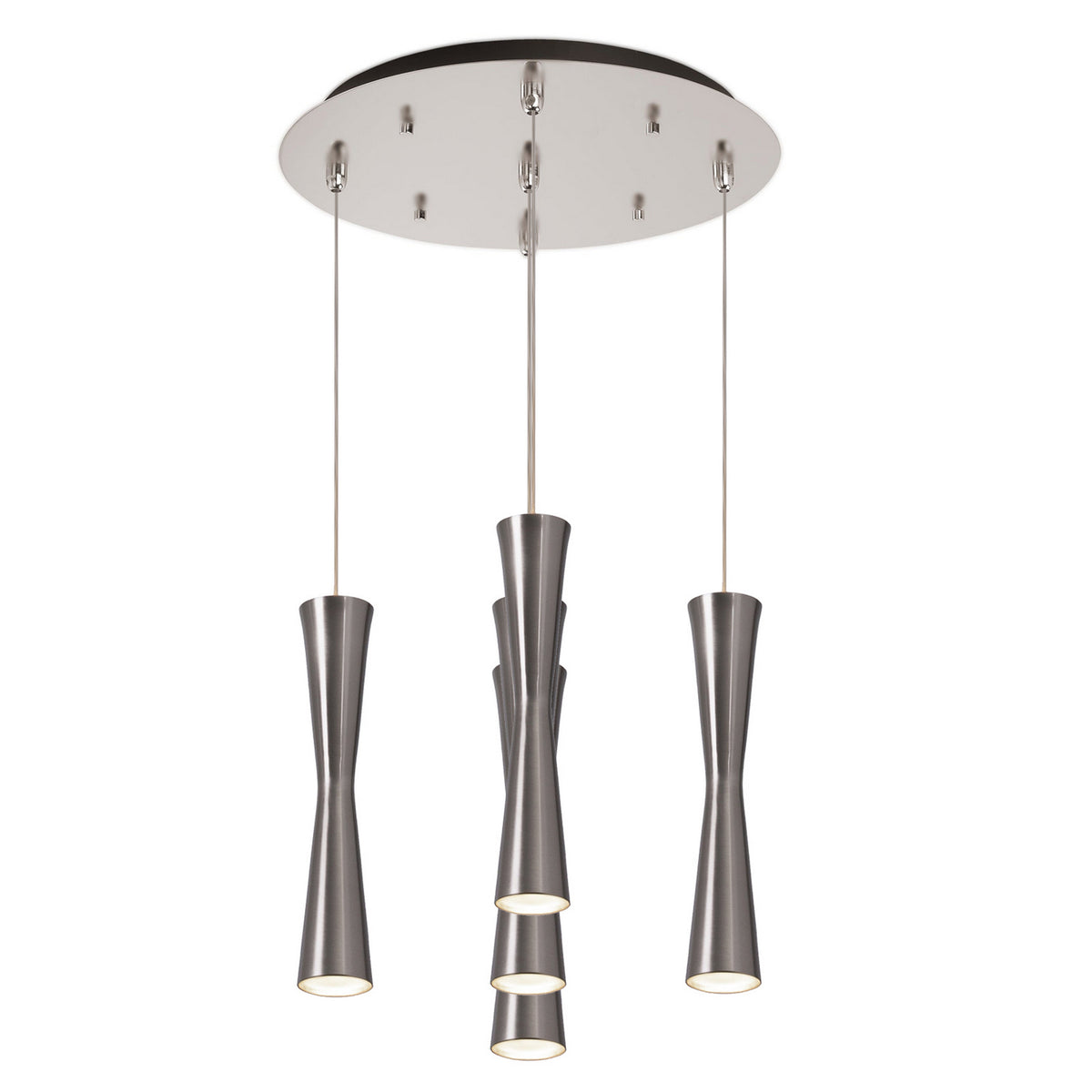 Suspension multiple Robson Nickel brossé, 13 3/4" – Kuzco Lighting